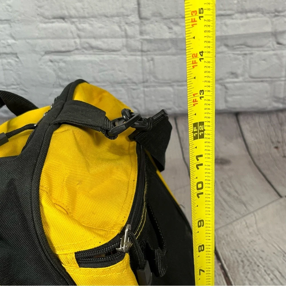 Vintage UPS United Parcel Service Canvas Duffle Bag Logo Heavy Duty Y2K